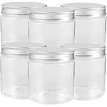 Amazon｜RORPOIR 6個 プラスチック製の好意の瓶 ゼリーボトル